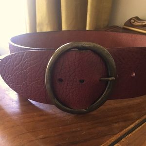 Anthropologie leather belt